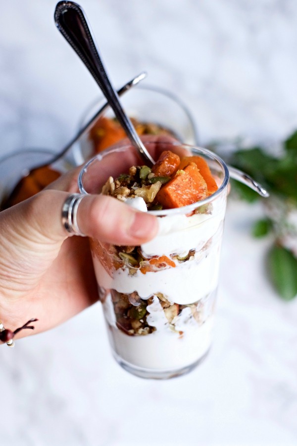 Butternut Squash Granola Parfaits