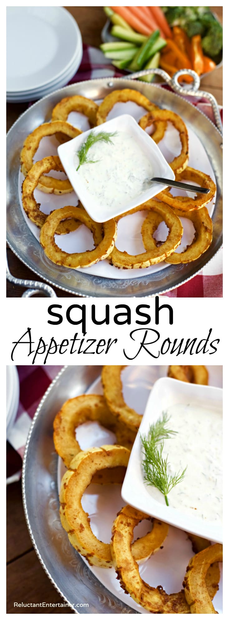 Squash Appetizer Rounds Recipe