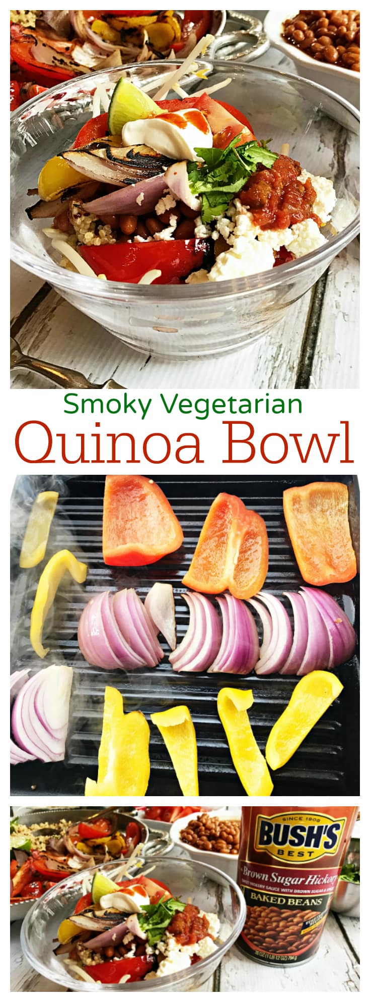 Smoky Vegetarian Quinoa Bowl