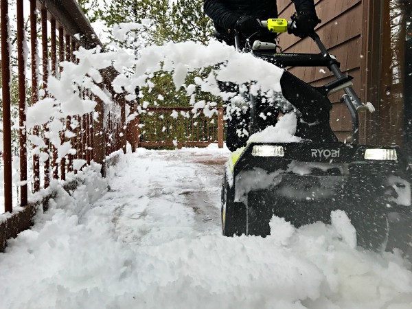 Ryobi Brushless Snow Blower for Winter