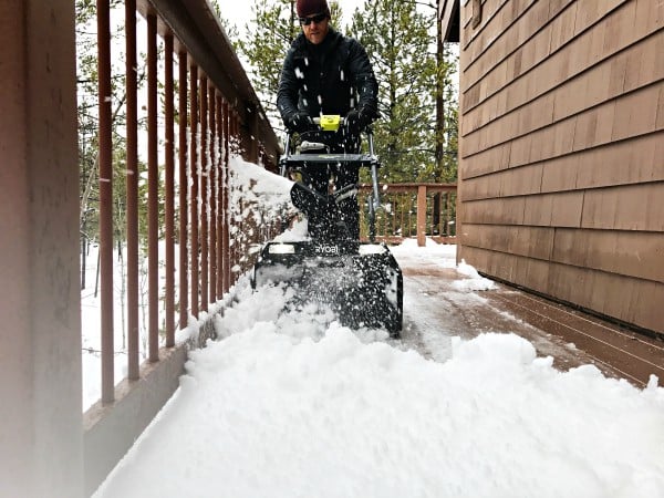 Ryobi Brushless Snow Blower for Winter