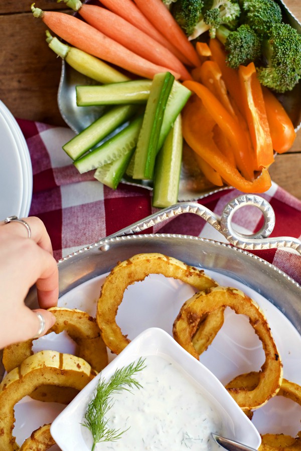 Squash Appetizer Rounds