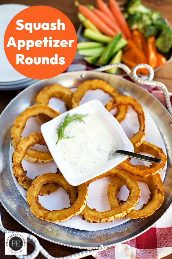 Squash Appetizer Rounds Recipe
