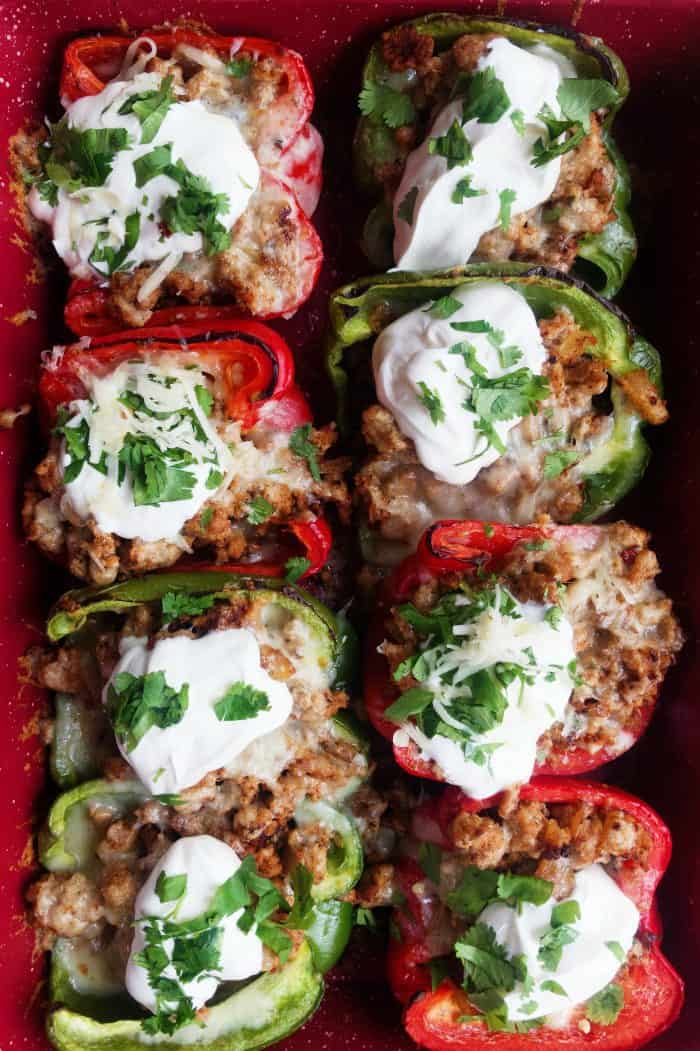 Taco-Stuffed Peppers Recipe