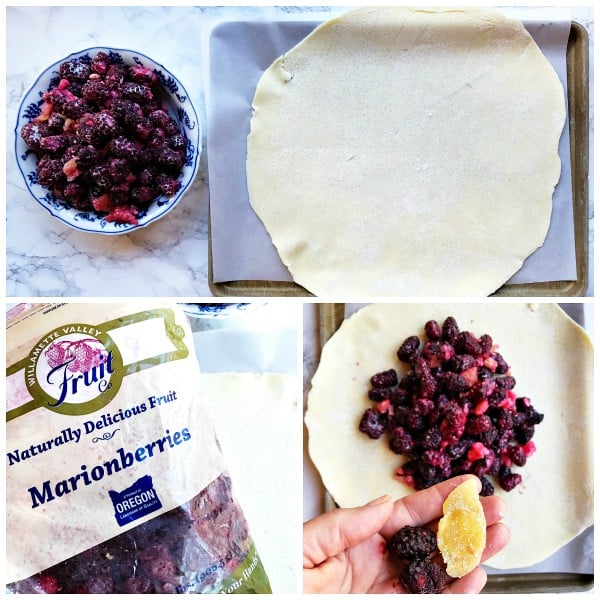 Oregon Marionberry Galette Recipe