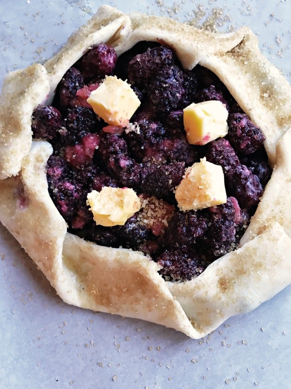 Oregon Marionberry Galette Recipe