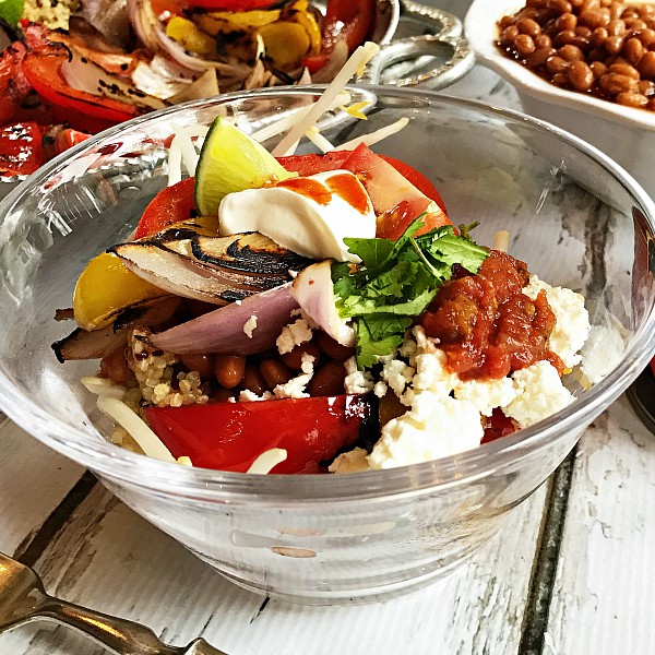 Smoky Vegetarian Quinoa Bowl