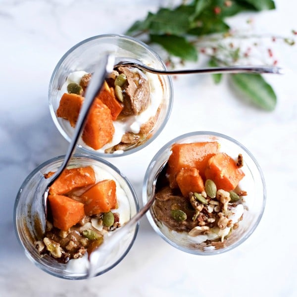 Butternut Squash Granola Parfaits