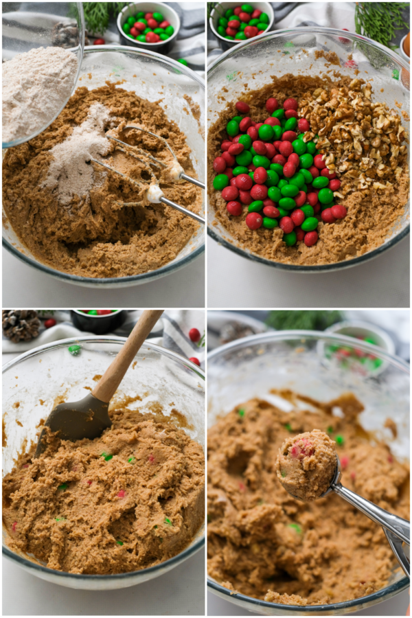 how to make m and m cookies