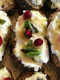 Honey-Lime Ricotta Bruschetta Recipe