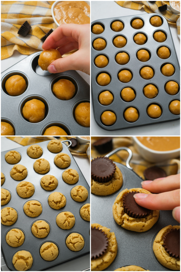 how to stuff Reese's Peanut Butter Chocolate Cookies