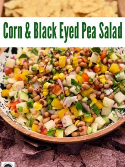 Corn and Black Eyed Pea Salad