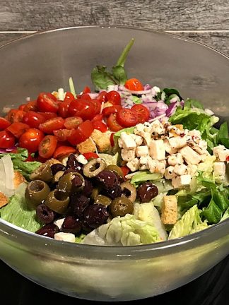 Easy Greek Feta Salad Recipe