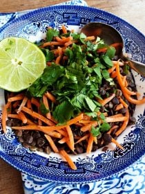 Carrot Lentil Cilantro Salad with Lime Recipe