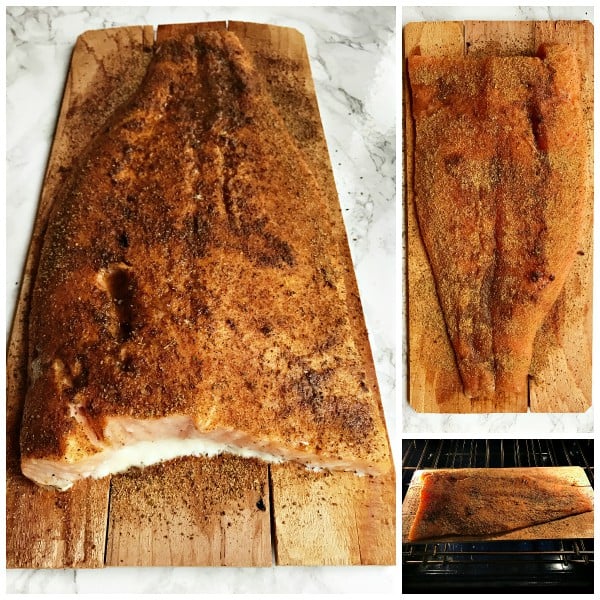 Baked Cedar Planked Salmon Recipe