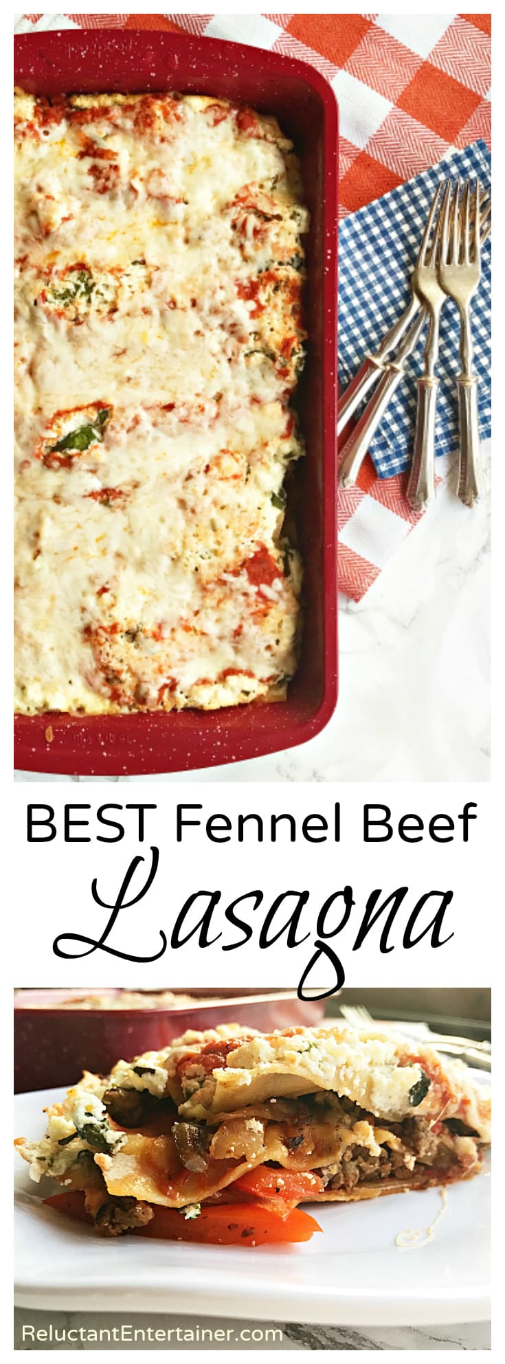 BEST Fennel Beef Lasagna Recipe