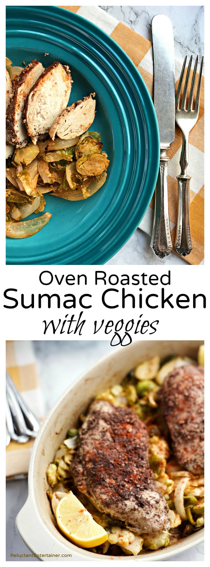 Oven Roasted Sumac Chicken with Veggies