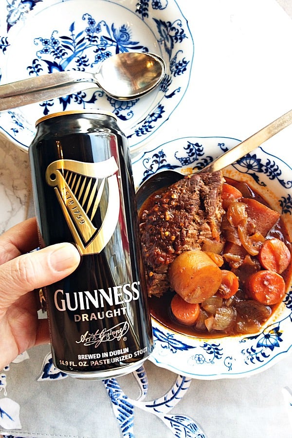 makign Guinness Beer Beef Chuck Roast Recipe