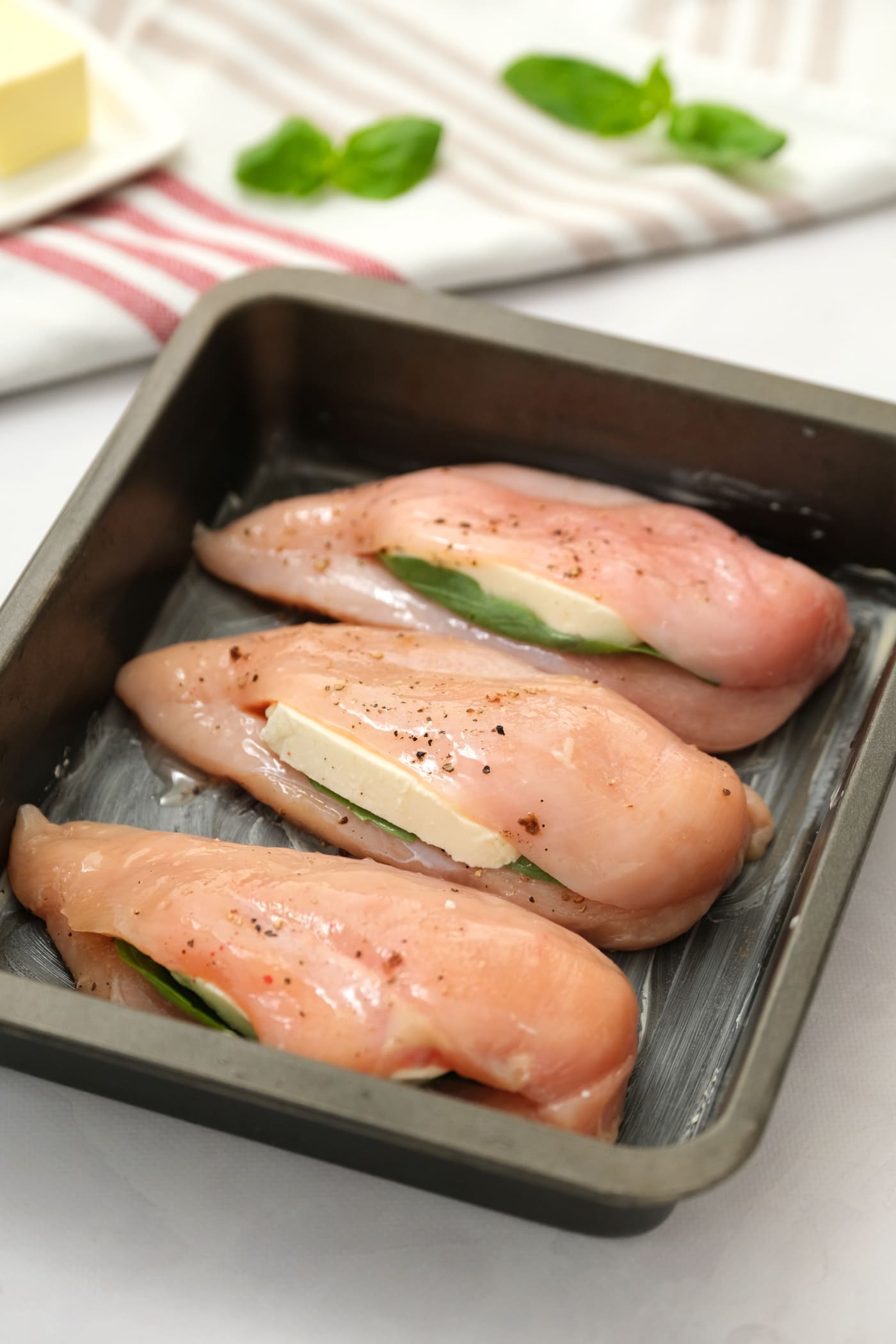 Mozzarella Chicken Bake - Reluctant Entertainer