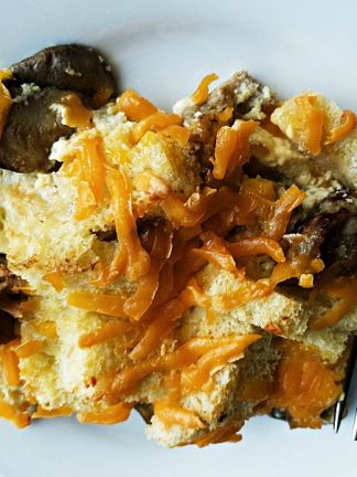 Sausage Mushroom Strata Recipe