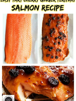 Easy Tart Cherry Ginger Teriyaki Salmon Recipe