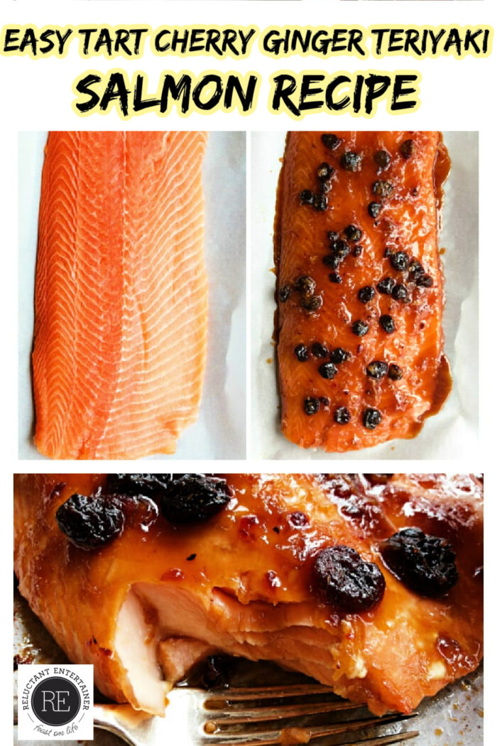 Easy Tart Cherry Ginger Teriyaki Salmon Recipe