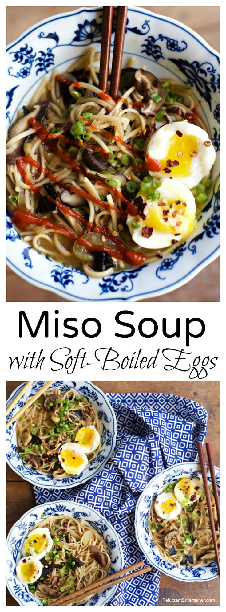 Miso Soup Recipe with Soft-Boiled Eggs