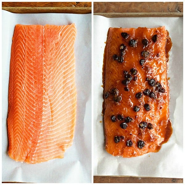 Tart Cherry Ginger Teriyaki Salmon Recipe