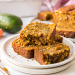a serving of Carrot Pineapple Bread