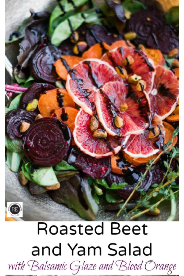 roasted beet salad with blood orange