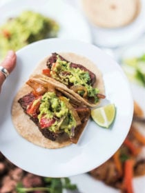 2 chili lime fajita tacos