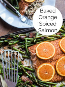 Baked Orange Spiced Salmon
