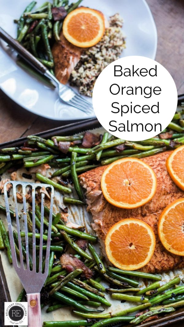 Baked Orange Spiced Salmon