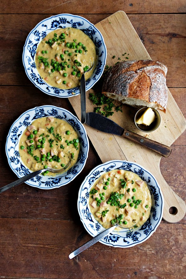 Red Lentil Ham Carrot Soup Recipe