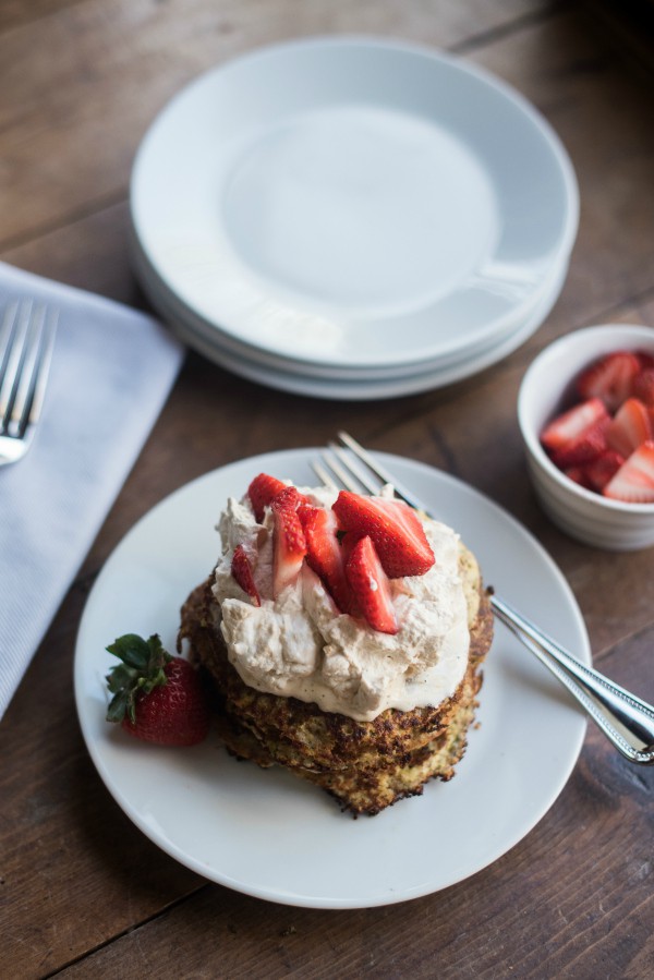 Shredded Zucchini Almond Flour Pancakes Reluctant Entertainer