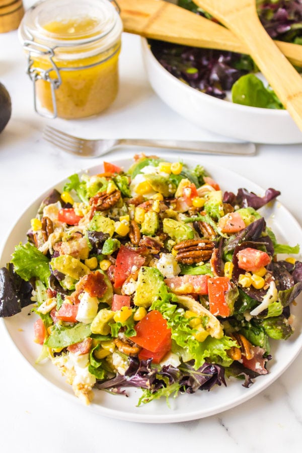 Southern Cobb Salad with Sweet Onion Dressing