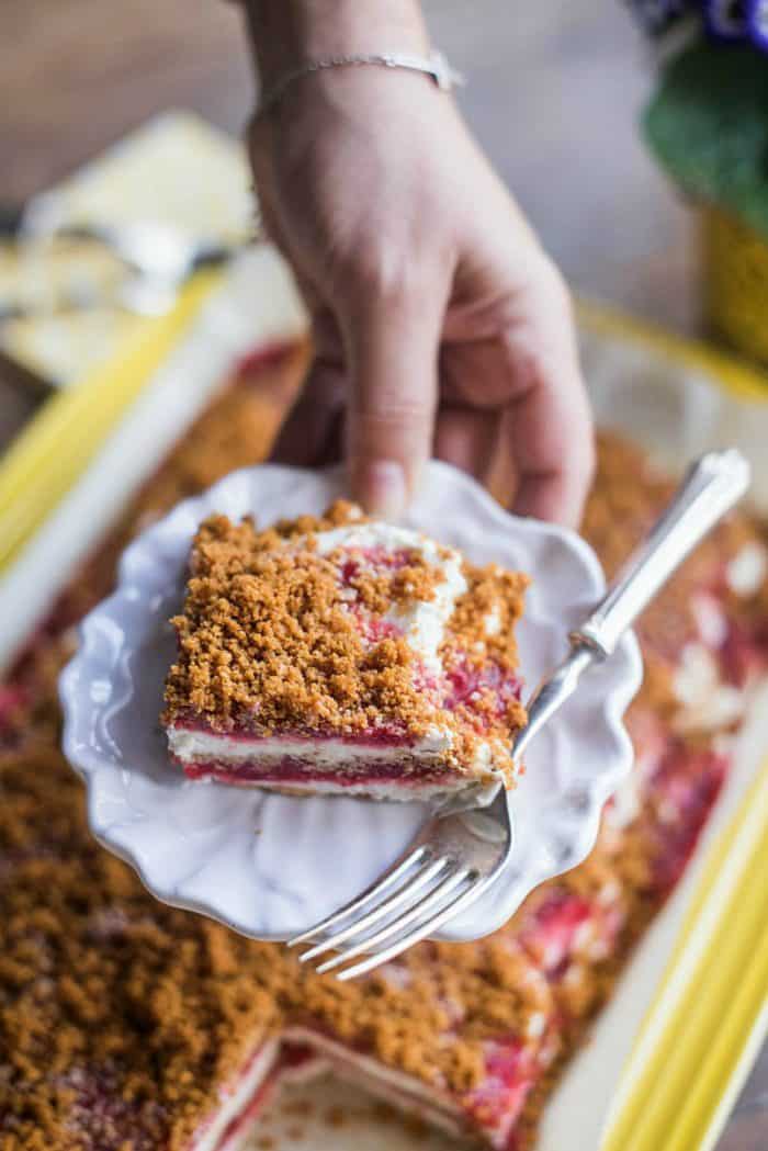 5-Ingredient Frozen Strawberry Royale Dessert