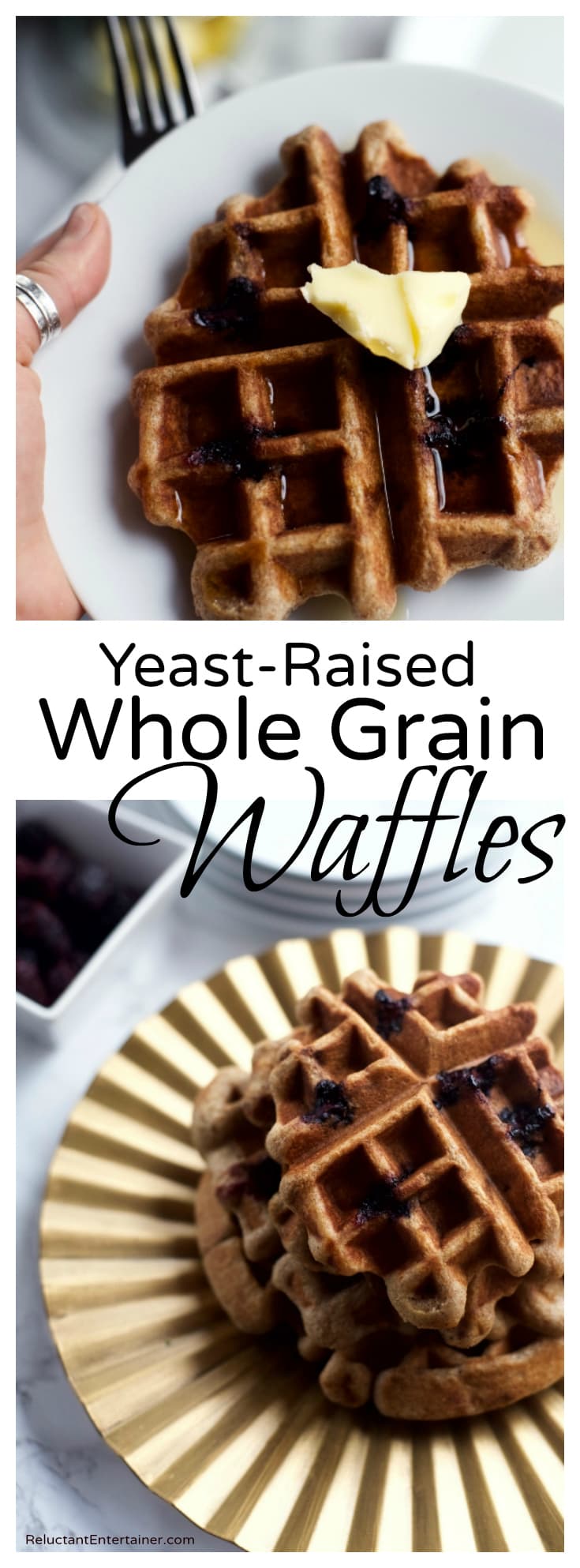 Yeast-Raised Whole Grain Waffles