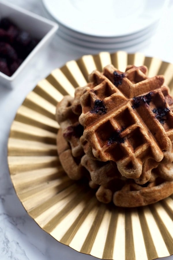 Yeast-Raised Whole Grain Waffles