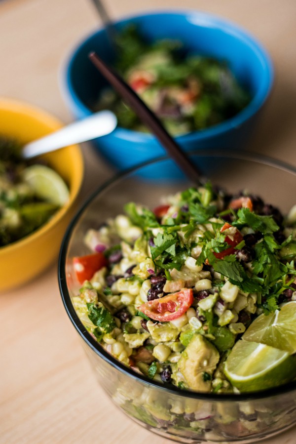 southwest avocado chicken salad