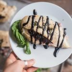 Dark Sweet Cherries Brie-Stuffed Chicken