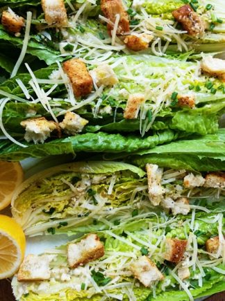 Romaine Wedge Salad with Meyer Lemon