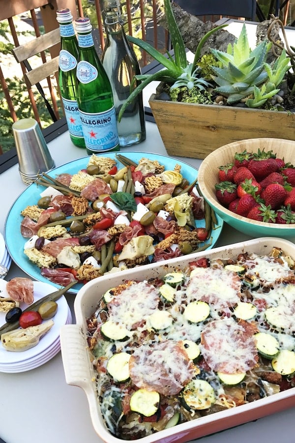 Ramen Antipasto Salad Platter Recipe