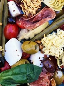 Ramen Antipasto Salad Platter Recipe