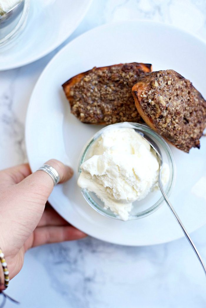 Roasted Pecan Sweet Potatoes Dessert