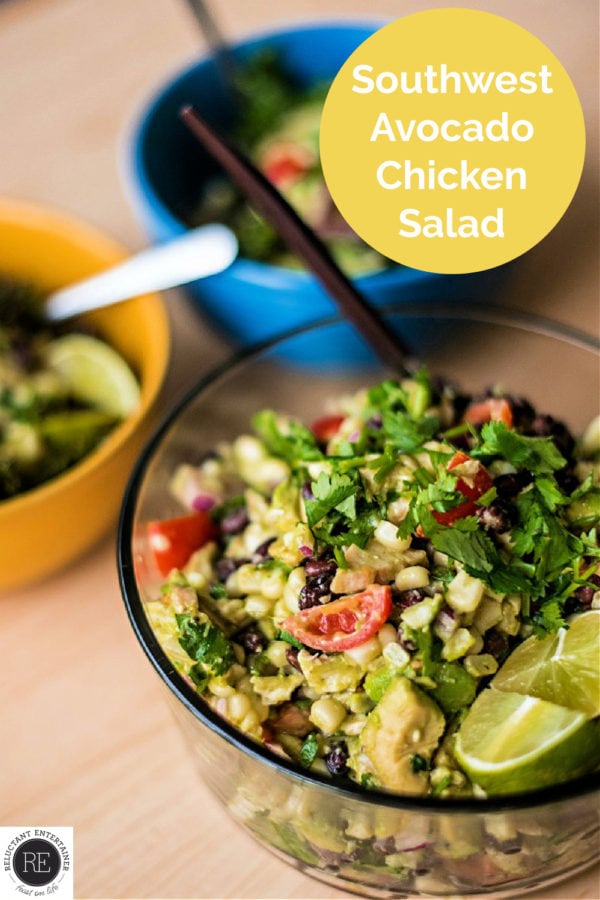 Southwest Avocado Chicken Salad