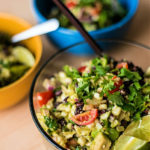 bowl of Southwest Avocado Chicken Salad