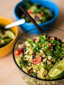 bowl of Southwest Avocado Chicken Salad