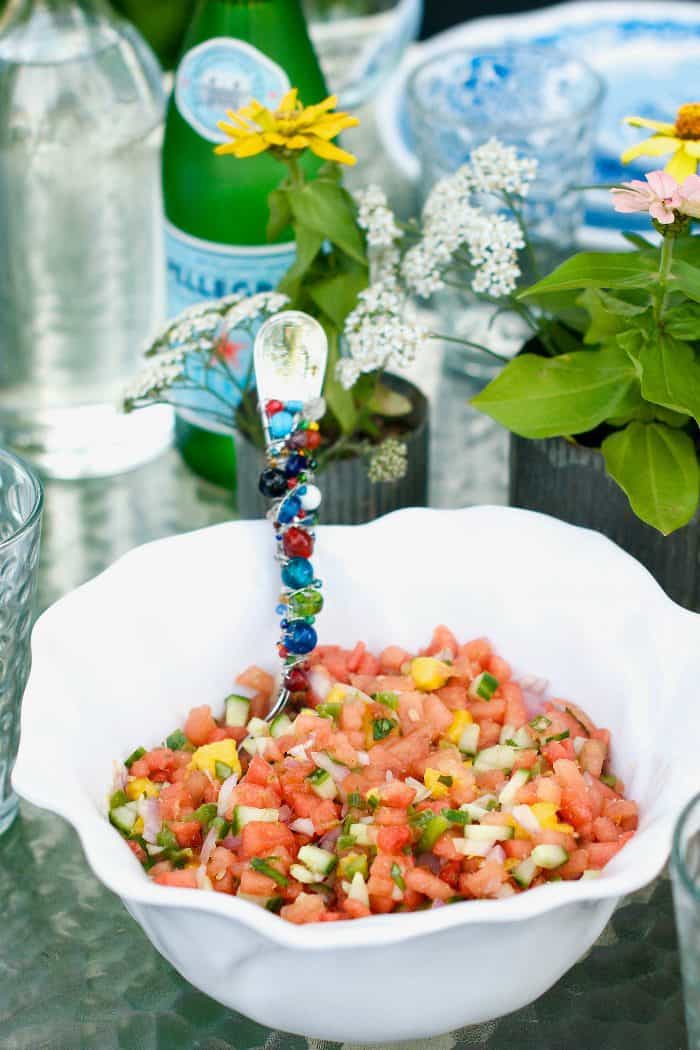 Summertime Watermelon Salsa