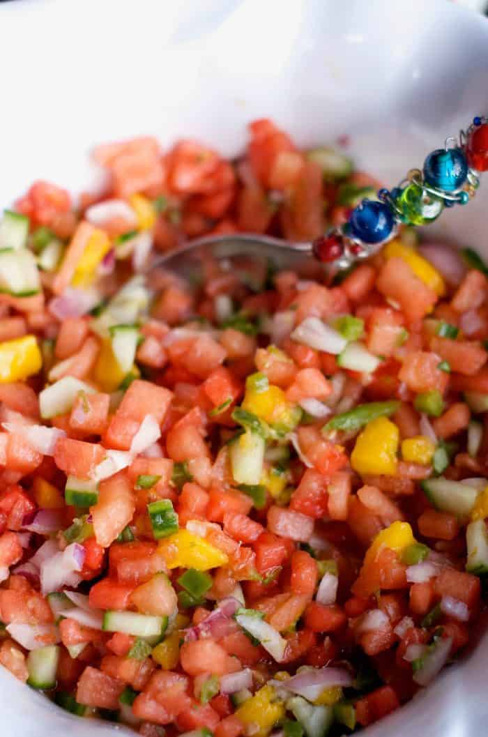 Summertime Watermelon Salsa Recipe